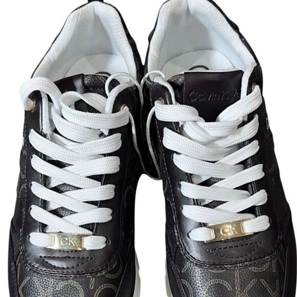 Calvin Klein Carlla athletic running shoes brown size 8 NWOT - Picture 9 of 13